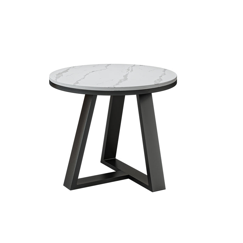 1 Single Rectangular/Round Cocktail Table Stone Top Coffee Table