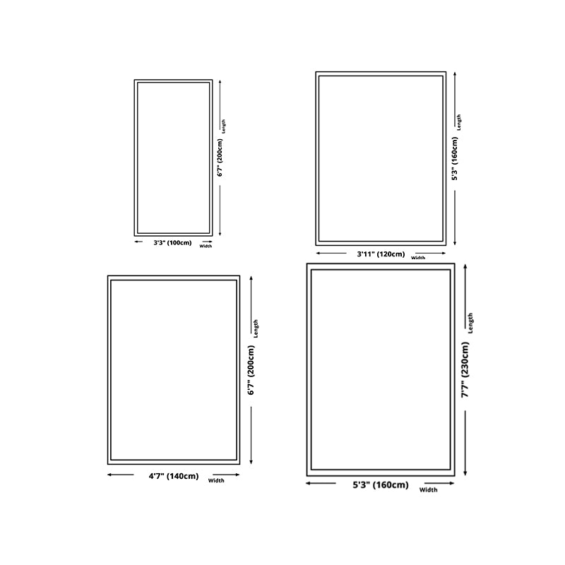 Dark Brown Graphic Rug Polyester Modern Rug Washable Area Rug for Sitting Room