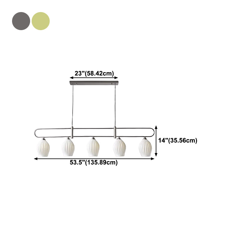 Simple Island Lighting Fixture Modern Style Pendant Lighting Fixture