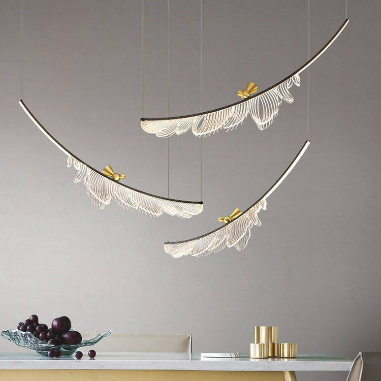 Modern Style Island Lighting Fixture Household Pendant Lighting Fixture