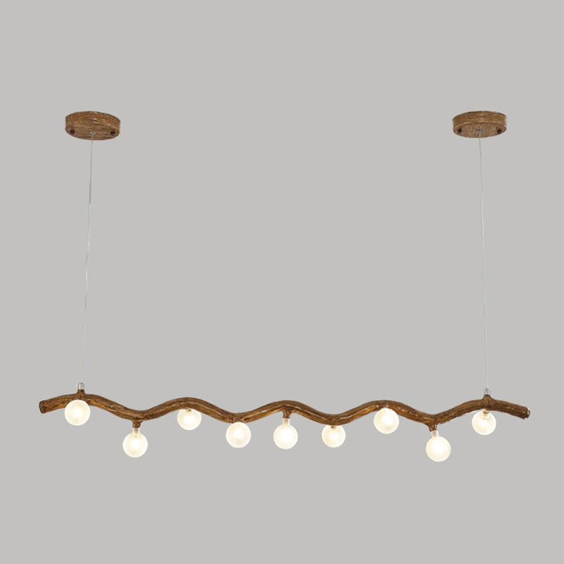 Glass Island Lighting Fixture Contemporary Pendant Lighting Fixture