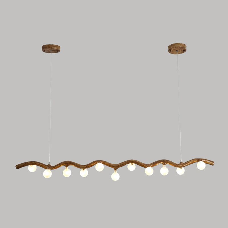 Glass Island Lighting Fixture Contemporary Pendant Lighting Fixture