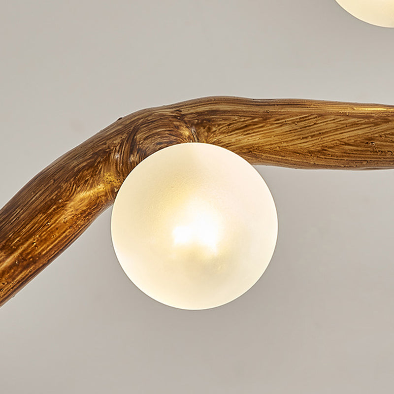 Glass Island Lighting Fixture Contemporary Pendant Lighting Fixture