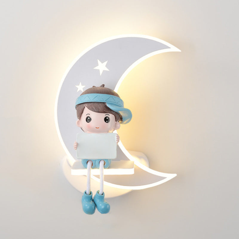 1-Light Geometric Wall Mount Light Modern Style Metal Wall Lighting Ideas