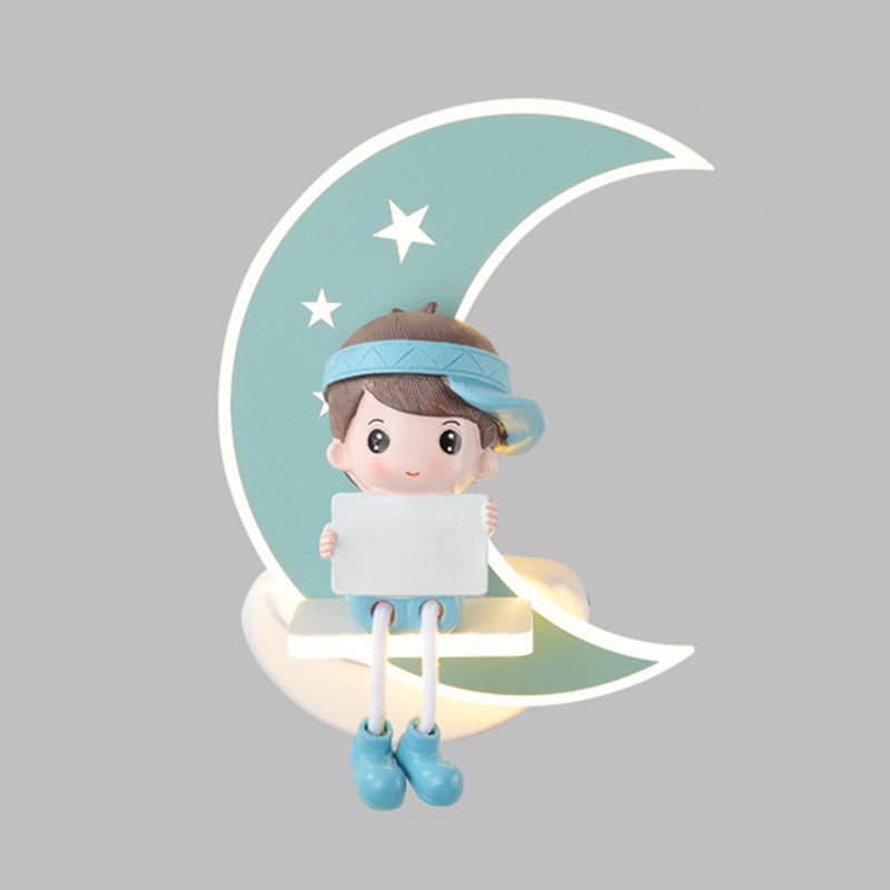 1-Light Geometric Wall Mount Light Modern Style Metal Wall Lighting Ideas