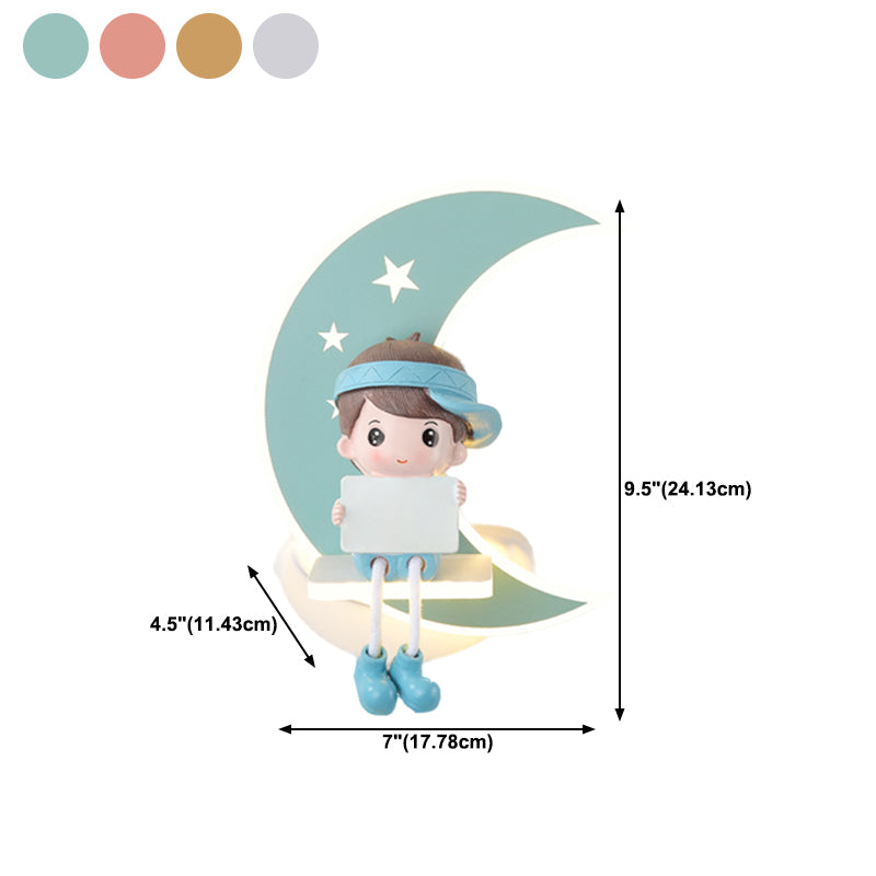 1-Light Geometric Wall Mount Light Modern Style Metal Wall Lighting Ideas