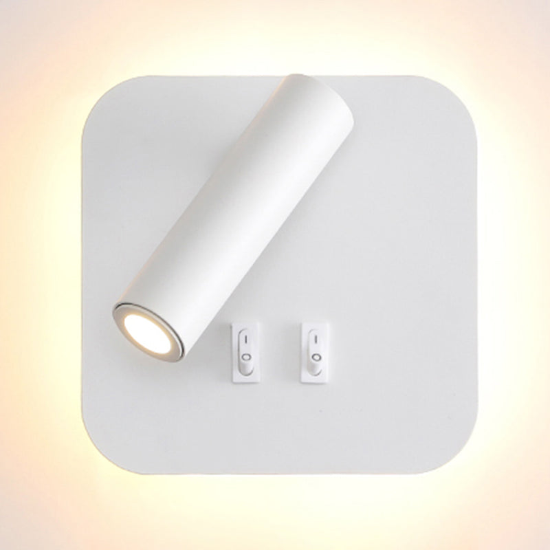 2-Light Geometric Wall Mounted Lighting Modern Style Metal Wall Lighting Fixtures