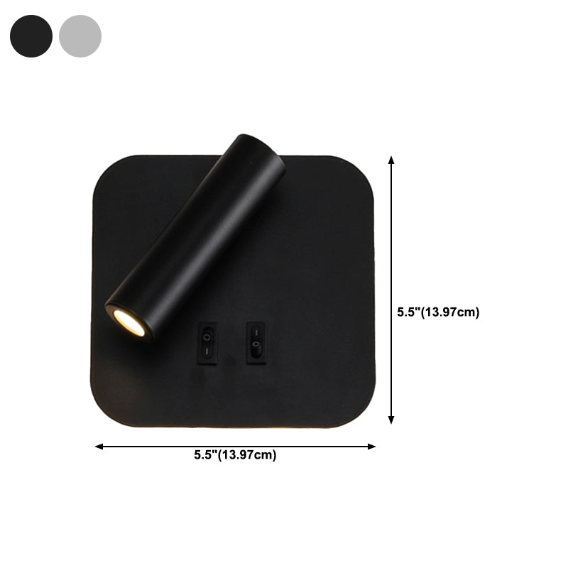 2-Light Geometric Wall Mounted Lighting Modern Style Metal Wall Lighting Fixtures