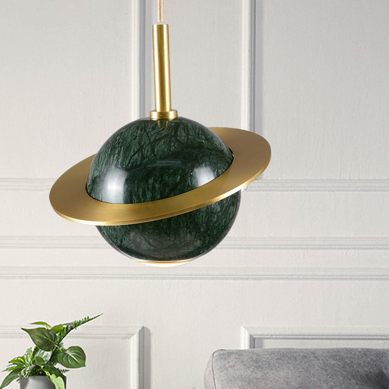 Éclairage de plafond de sphère en marbre MODER