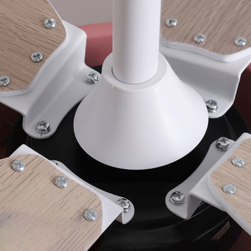 Nordic Style Ceiling Fan Lamp Helicopter Shape Ceiling Fan Light for Children Room