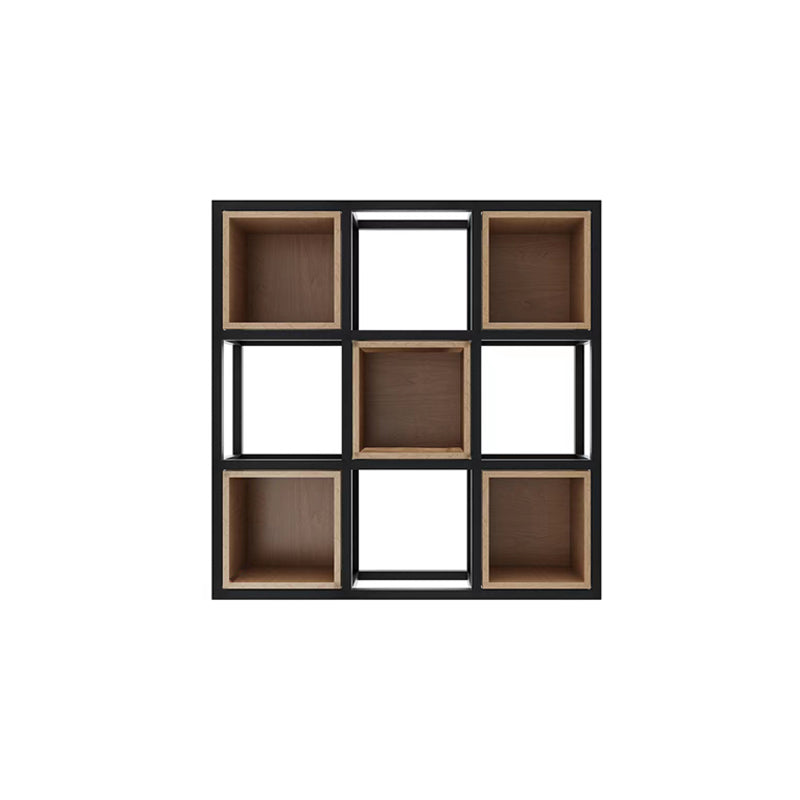 Modern Style Bookcase Wall Mounted Pine Wood Bookshelf for Home Office