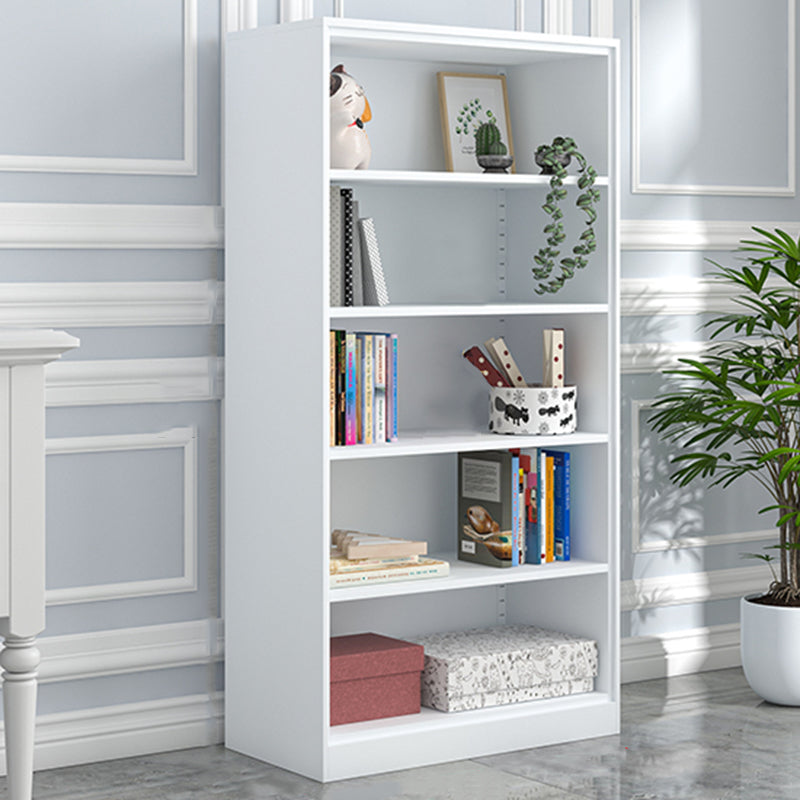 Closed Metal Bookshelf Modern Home Living Room Rectangular Bookcase