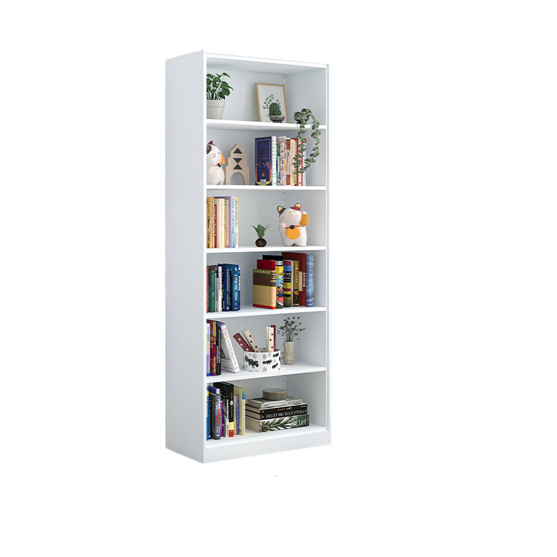 Closed Metal Bookshelf Modern Home Living Room Rectangular Bookcase