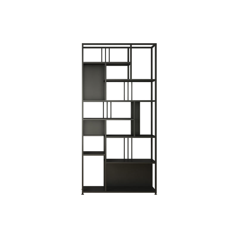 Metal Rectangle Open Bookcase Scandinavian Home Office Etagere Bookcase