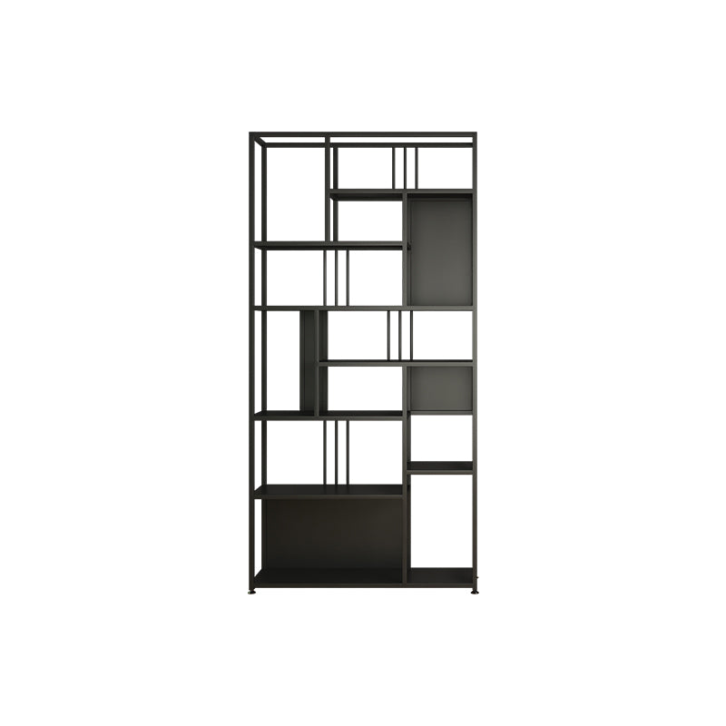 Metal Rectangle Open Bookcase Scandinavian Home Office Etagere Bookcase