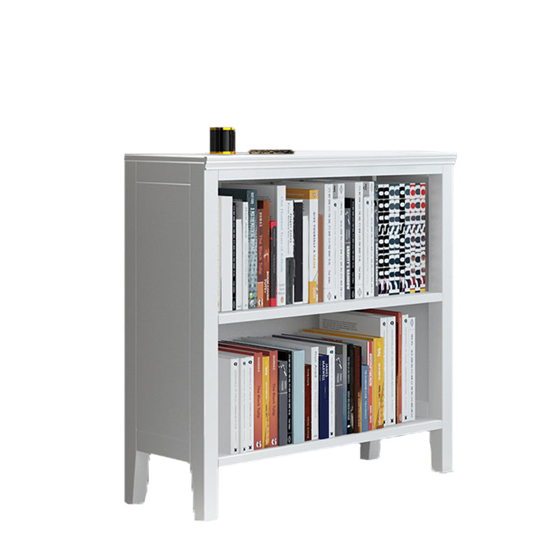 Standard Solid Wood Bookshelf Scandinavian Closed Back Bookcase
