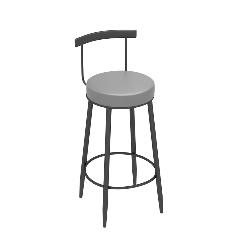 1/3 Pieces Glam Iron Bar Table Set Storage Bistro Set with Faux Marble Top