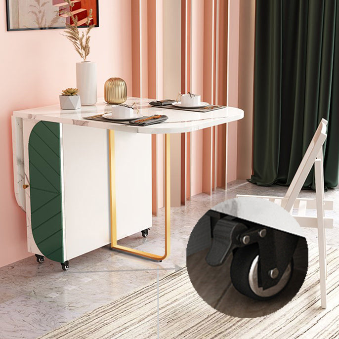 29.3" Simplicity Style Furniture Oval Folding Dining Site Table (only Table)