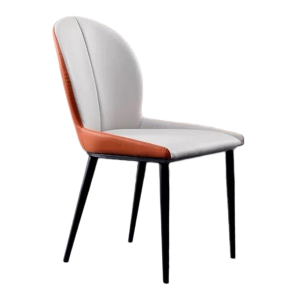 Contemporary Style Chairs Arm Chair for Kitchen with Metal Legs