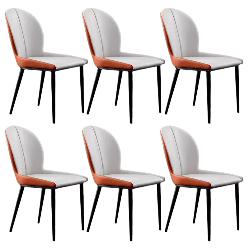 Contemporary Style Chairs Arm Chair for Kitchen with Metal Legs