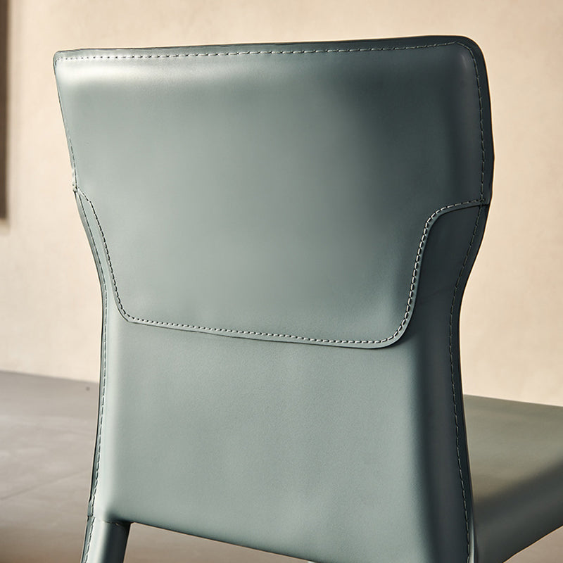 Contemporary Style Chairs Armless Chair for Kitchen with Metal Legs