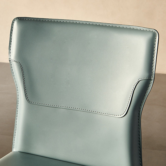 Contemporary Style Chairs Armless Chair for Kitchen with Metal Legs