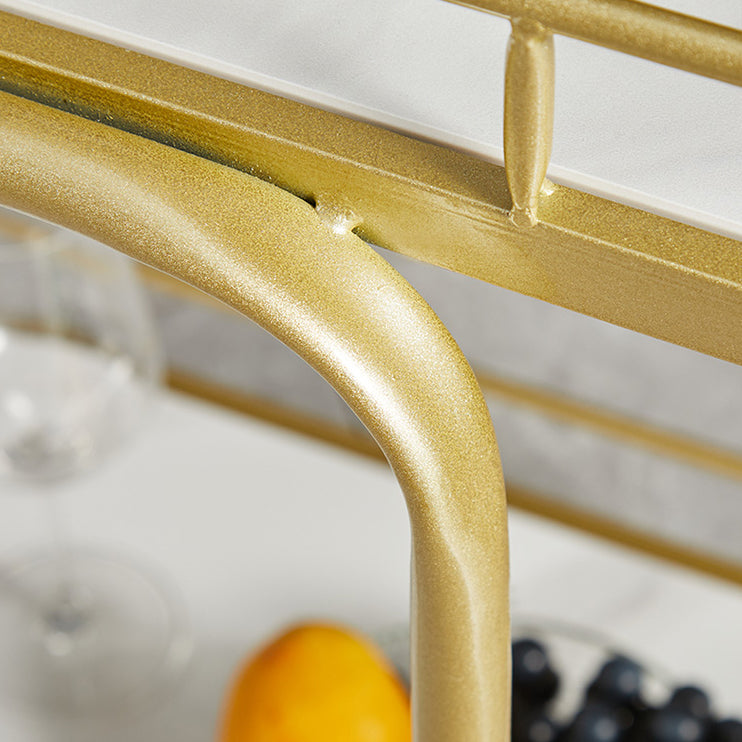 27.55" High Rolling Contemporary Prep Table Stone Prep Table for Restaurant