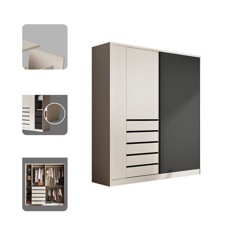 Manufactured Wood Storage Cabinet Contemporary Cabinet with Drawers