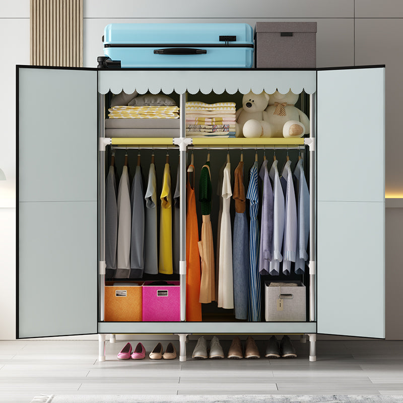 Metal Frame Storage Cabinet with Legs Modern Cabinet for Home