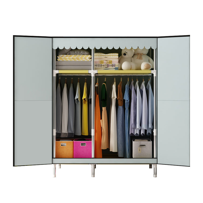 Metal Frame Storage Cabinet with Legs Modern Cabinet for Home