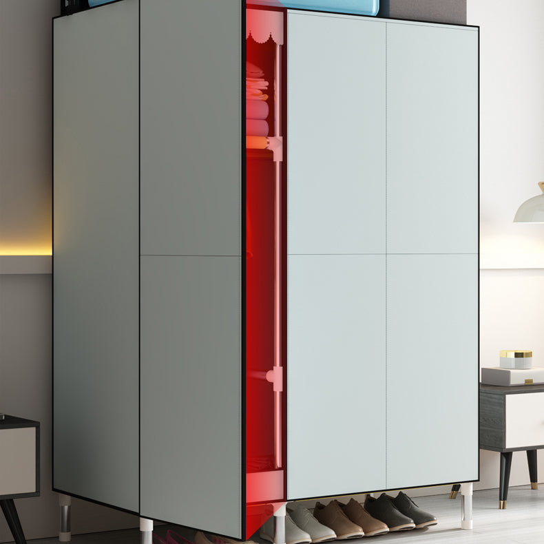 Metal Frame Storage Cabinet with Legs Modern Cabinet for Home