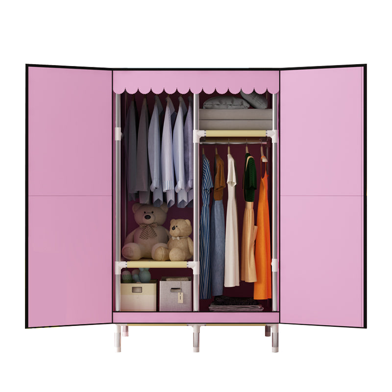 Metal Frame Storage Cabinet with Legs Modern Cabinet for Home