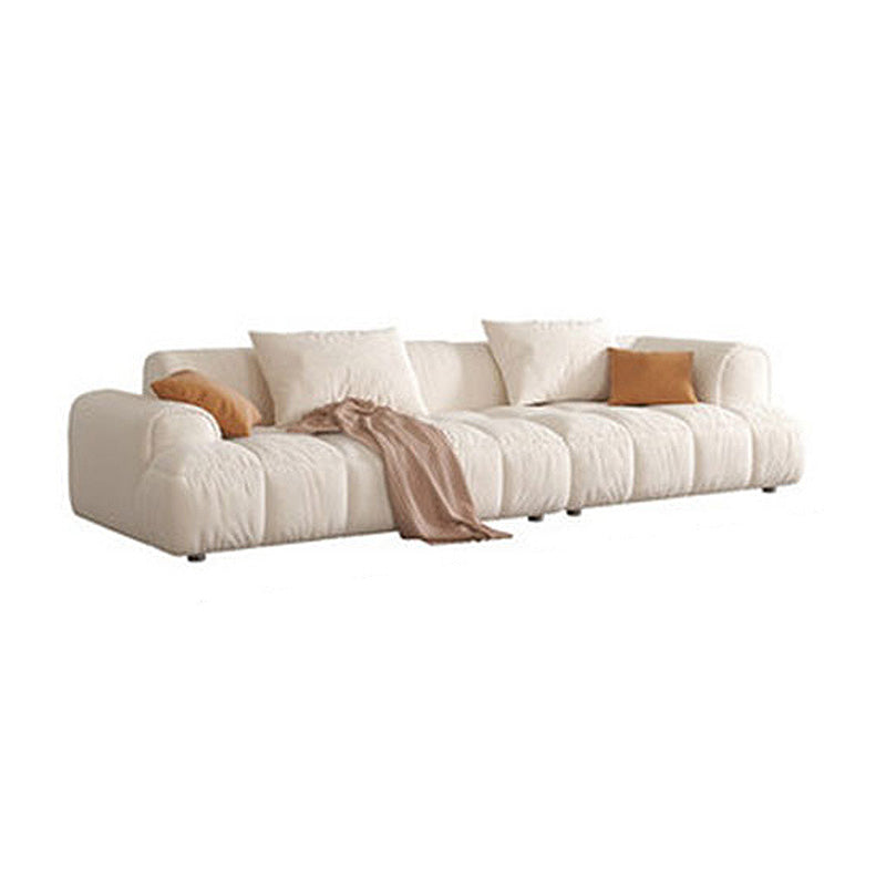 Stationary Square Arm Standard Cushions Contemporary Seating for Living Room