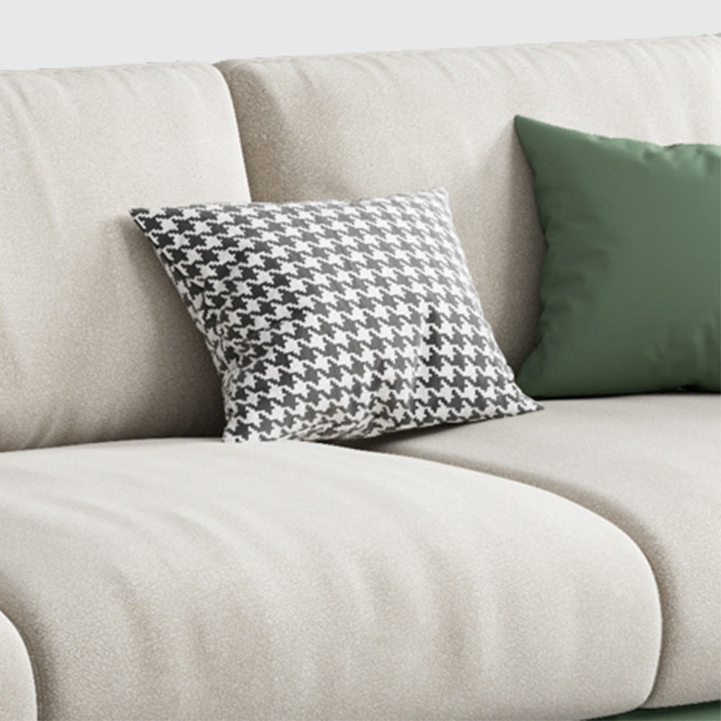 Stain Resistant Stationary Faux Leather Living Room Pillow Top Arm Seating