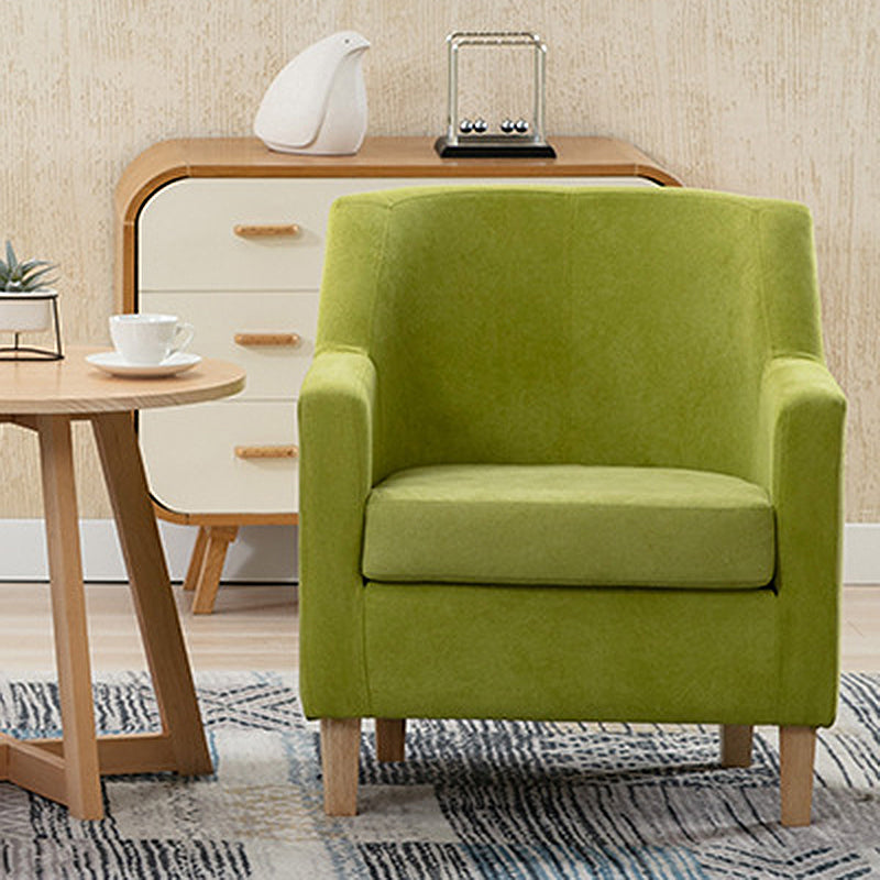 Synthetic Arm Chair 27.55" L x 24.40" W x 31.49" H Accent Armchair for Living Room