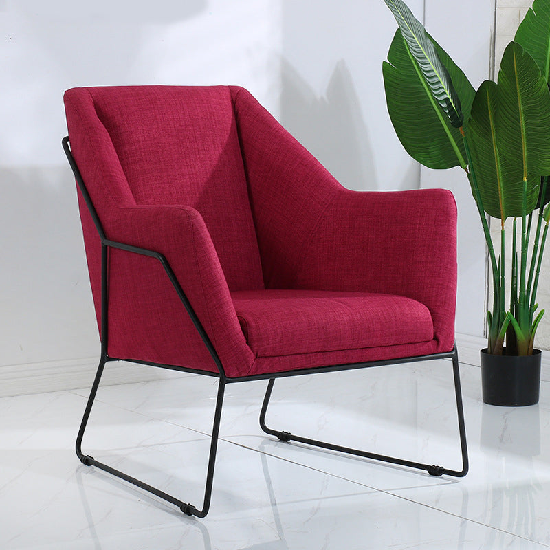 Linen Chair 25.9" L x 25.9"W x 32.2" H Armchai Chair for Living Room