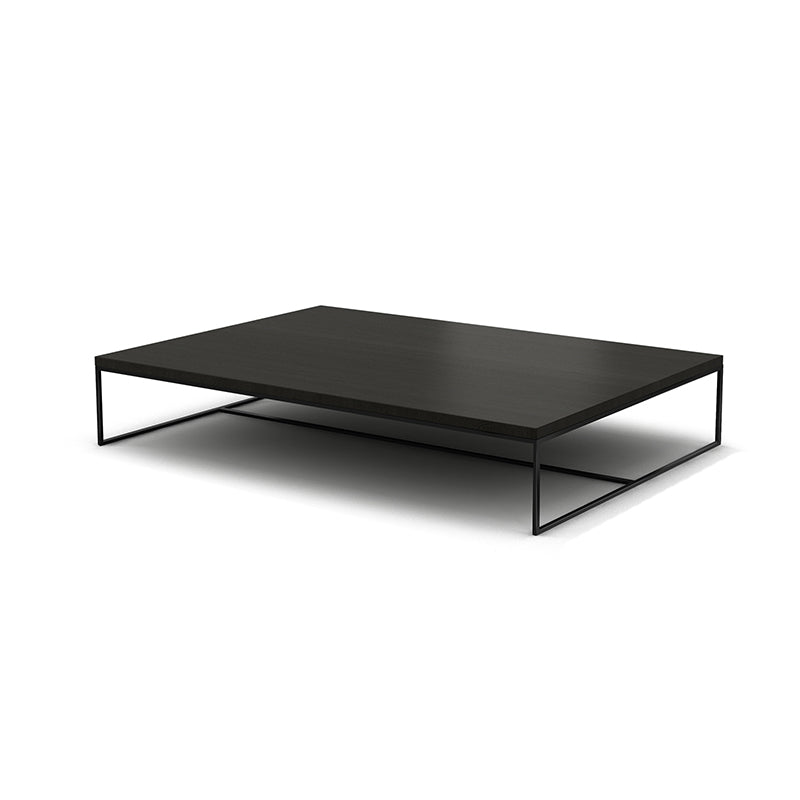 North European Wood Coffee Table Rectangle Frame Cocktail Table