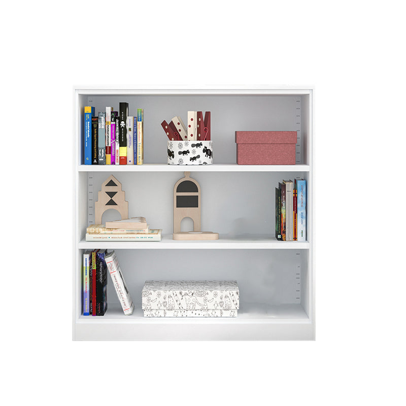 Closed Back Steel Bookshelf Modern Home Living Room Bedroom Standard Bookcase