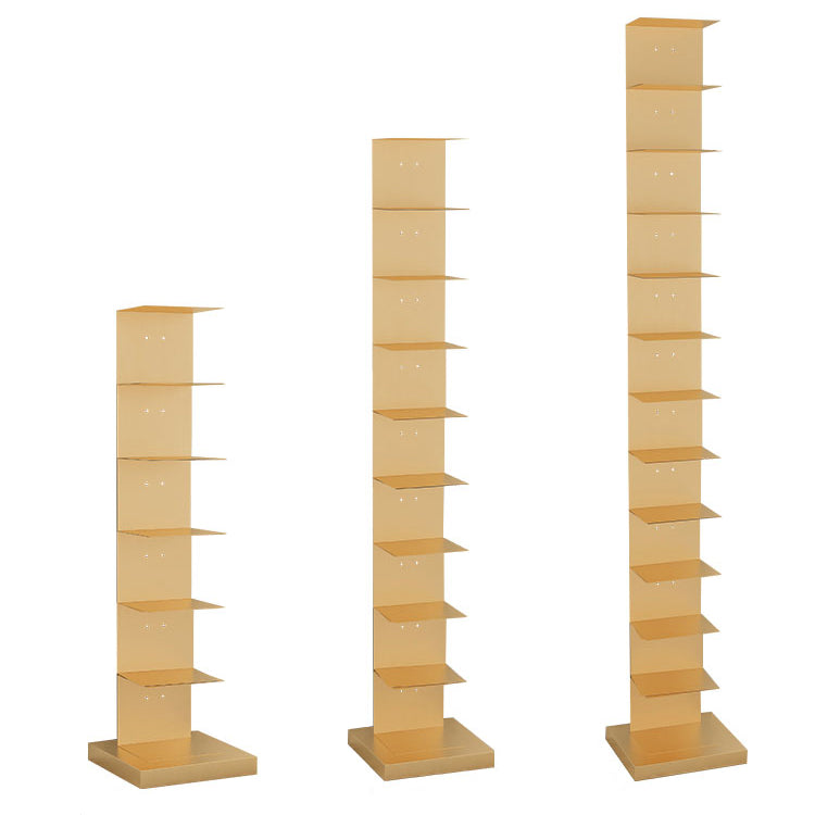 Metal Geometric Bookshelf Scandinavian Style Home Office Bookcase