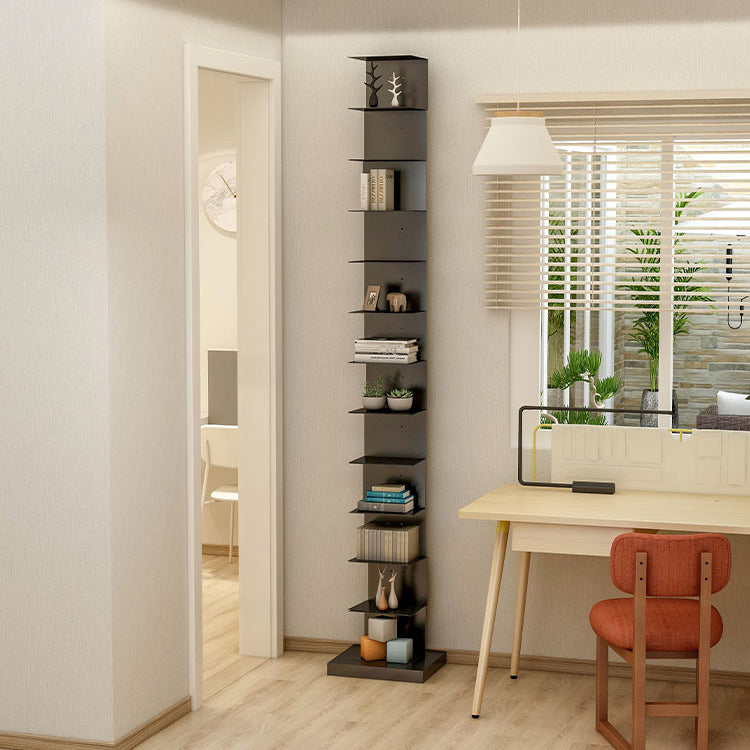 Metal Geometric Bookshelf Scandinavian Style Home Office Bookcase