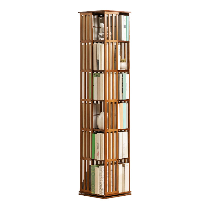 Geometric Rotatable Bookshelf Modern Style Study Room Bookshelf