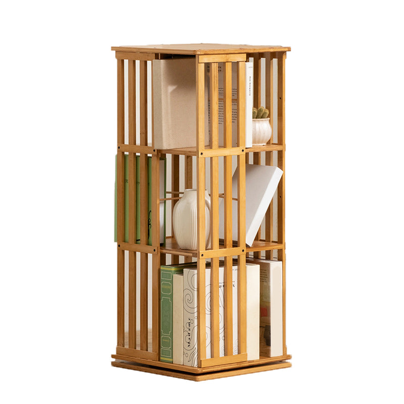 Geometric Rotatable Bookshelf Modern Style Study Room Bookshelf