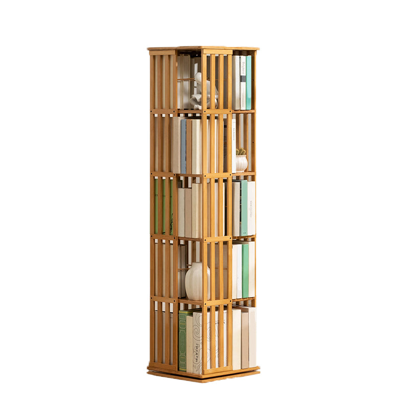 Geometric Rotatable Bookshelf Modern Style Study Room Bookshelf