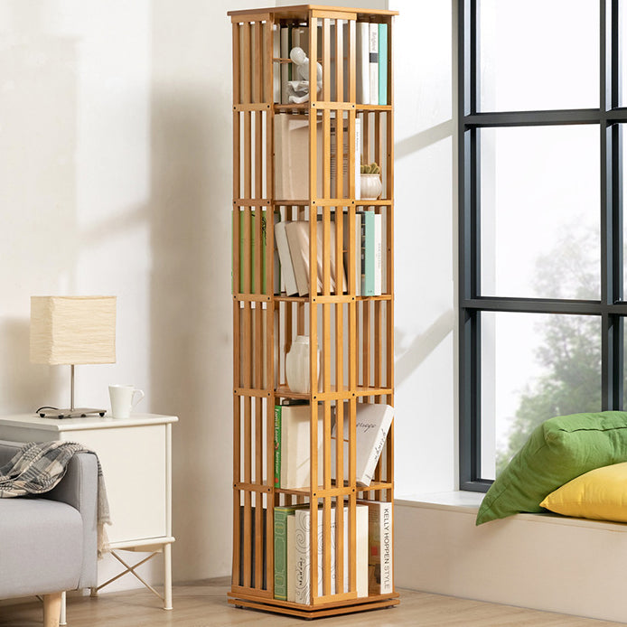Geometric Rotatable Bookshelf Modern Style Study Room Bookshelf