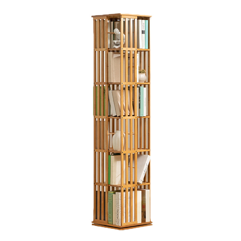 Geometric Rotatable Bookshelf Modern Style Study Room Bookshelf