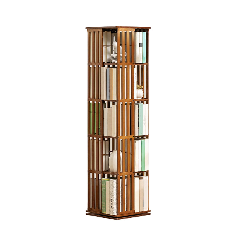 Geometric Rotatable Bookshelf Modern Style Study Room Bookshelf
