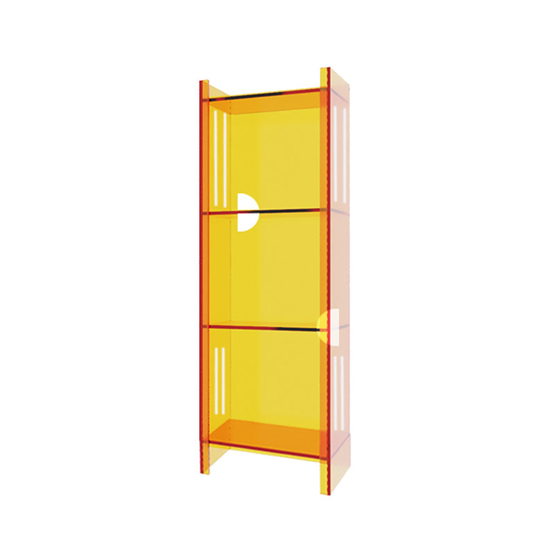 Standard Closed Back Bookshelf Scandinavian Acrylic Bookcase
