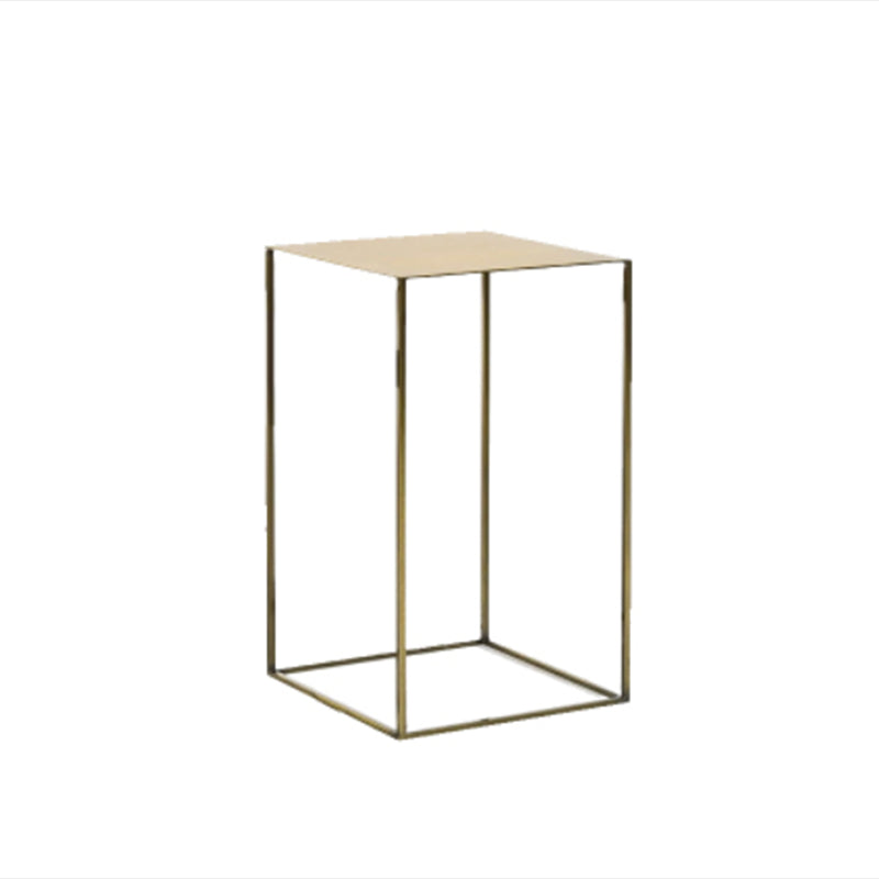 Rectangle Open Black Bookshelf Modern Metal Storage Bookcase