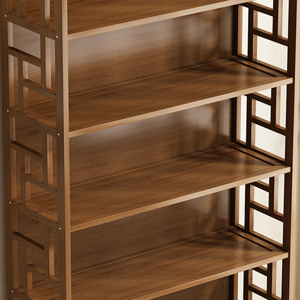 Modern Bamboo Bookcase Standard 11-inch Wide Home Book Shelf