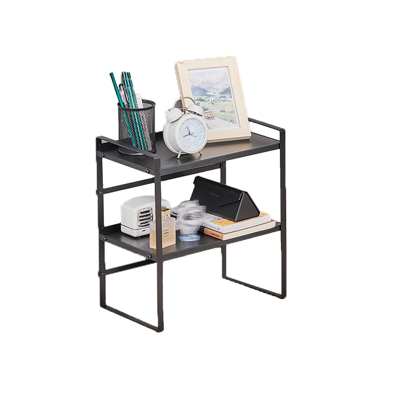 Modern Metal Bookcase, Geometric Bookshelf for Any Room, 8.5" W